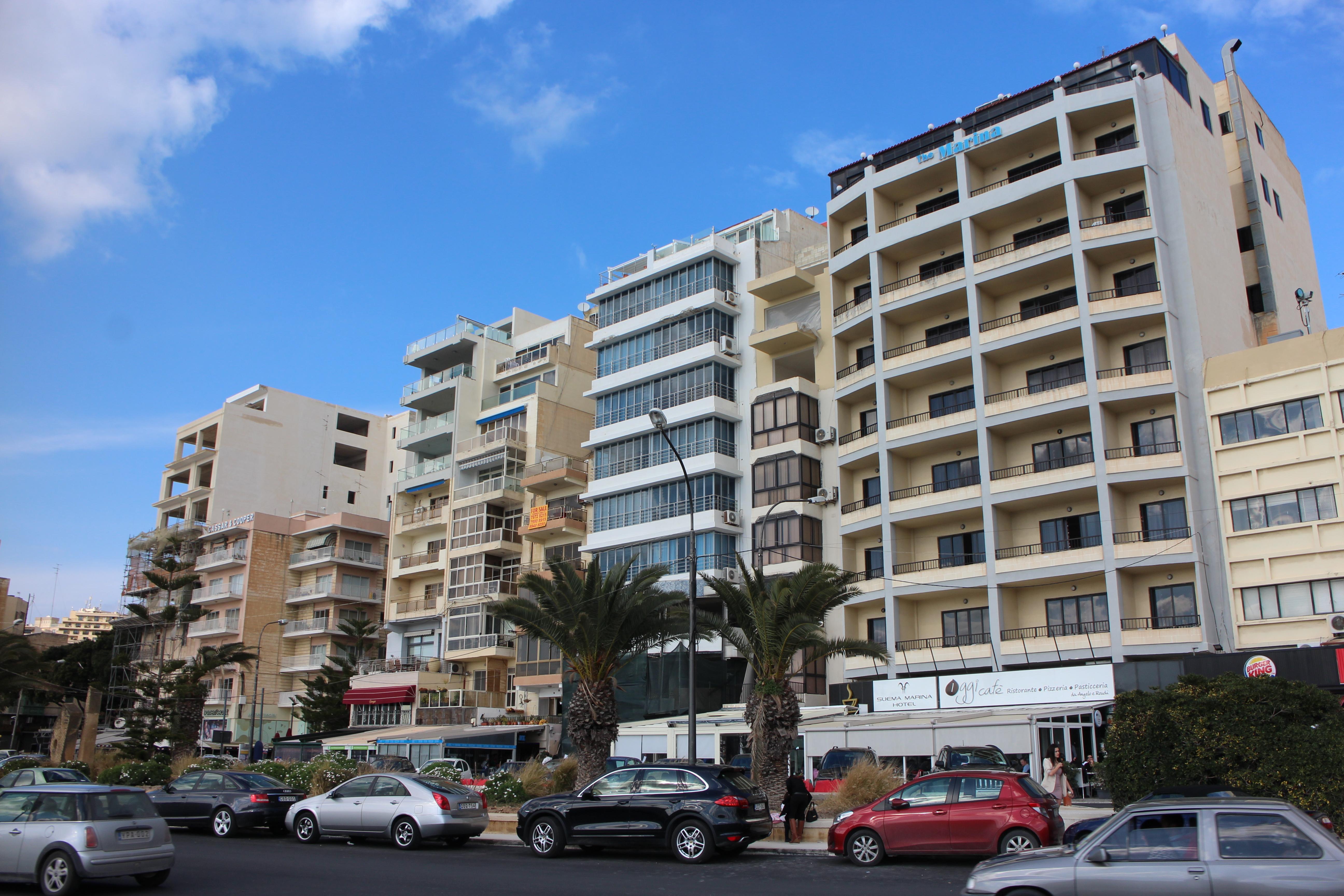 Sliema Marina Hotel Bagian luar foto